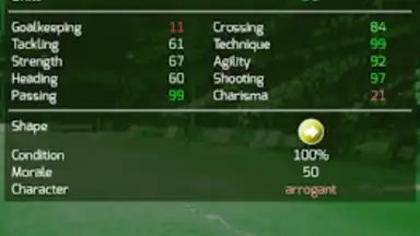 Captura de tela de True Football 3 6