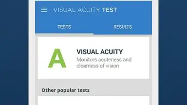 Captura de tela de Тест Остроты Зрения 6