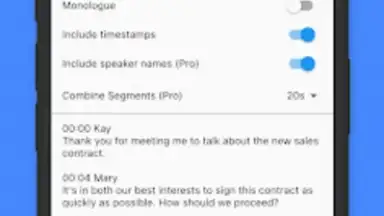 Captura de tela de SoundType AI: Speech To Text 4