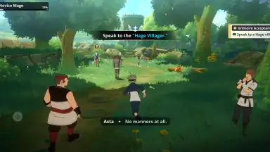 Captura de tela de Black Clover M 8