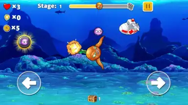 Captura de tela de Crazy Octopus 1