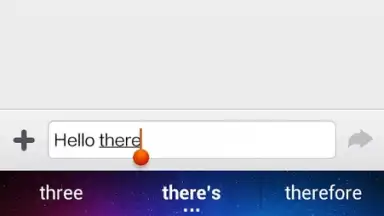 Captura de tela de iKeyboard 2