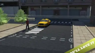 Captura de tela de Taxi Driver 3D Simulator 3