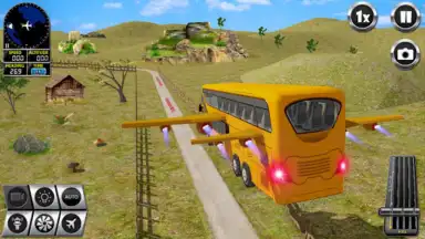 Captura de tela de Flying Bus 1