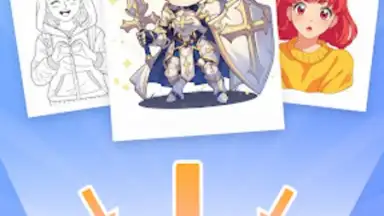 Captura de tela de Draw Anime 2
