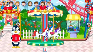 Captura de tela de My Town : ICEME Amusement Park Free 6