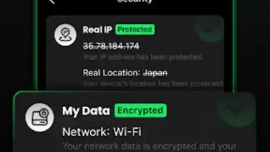 Captura de tela de SafeShell VPN - Fast & Secure 1