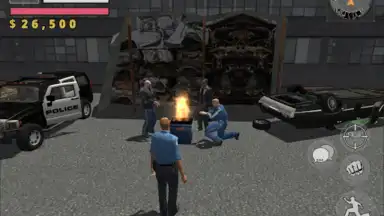 Captura de tela de Police Cop Simulator. Gang War 10