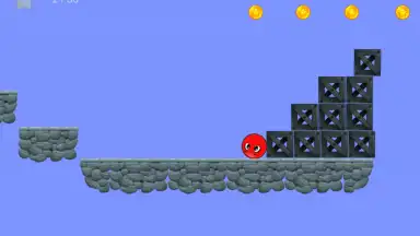 Captura de tela de New Red Ball 2
