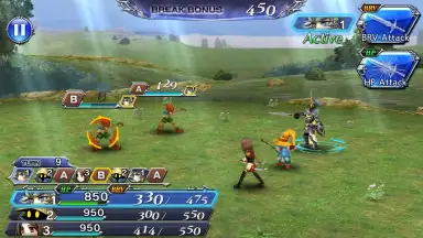 Captura de tela de DISSIDIA FINAL FANTASY OPERA OMNIA 4