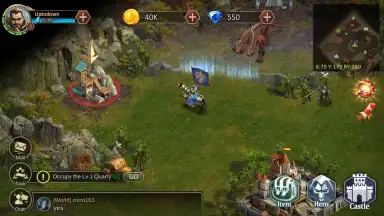 Captura de tela de Dungeon and Heroes 5