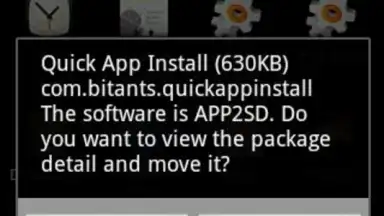 Captura de tela de Quick App Install 4