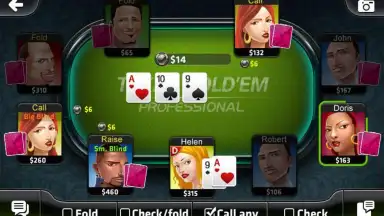 Captura de tela de Texas Holdem Poker OL 3
