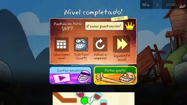 Captura de tela de Troll Face Quest: Game of Trolls 3