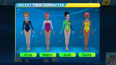 Captura de tela de Rhythmic Gymnastics Dream Team 1