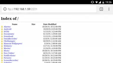 Captura de tela de WiFi File Explorer 4