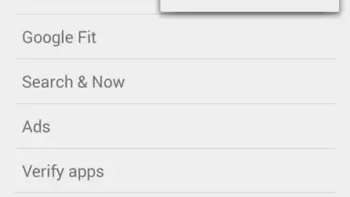 Captura de tela de Google Play services 18