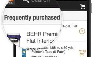 Captura de tela de Home Depot 3