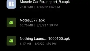 Captura de tela de Xiaomi File Manager 4
