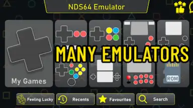 Captura de tela de NDS64 Emulator 1