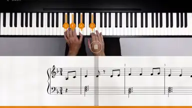 Captura de tela de flowkey 10