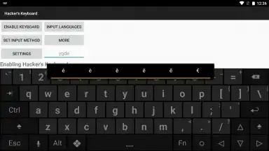 Captura de tela de Hacker's Keyboard 3