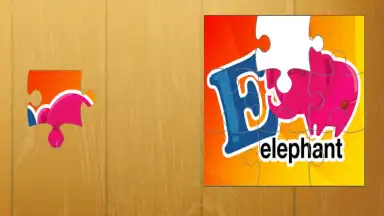 Captura de tela de Kids ABCs Jigsaw Puzzles 6