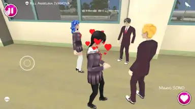 Captura de tela de Yandere School 4