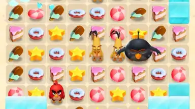Captura de tela de Angry Birds Match 6