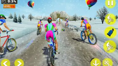 Captura de tela de Bicycle Racing 4
