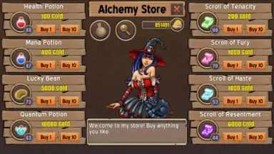 Captura de tela de Epic Raiders - Old School RPG 2