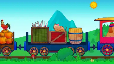 Captura de tela de Animal Train 10