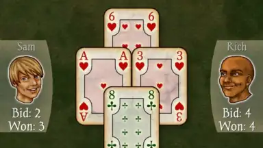 Captura de tela de Spades Free 4