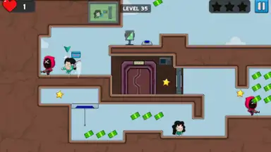 Captura de tela de Squid Escape: Escape Together 4