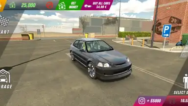 Captura de tela de Manual gearbox car 1