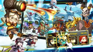 Captura de tela de Brave Cross 12