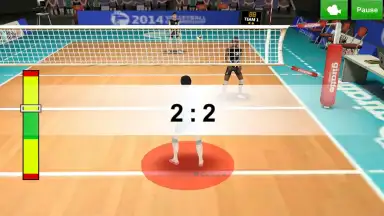 Captura de tela de Volleyball 3D 3
