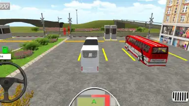 Captura de tela de City Coach Bus Simulator 3D: New Bus Games Free 1