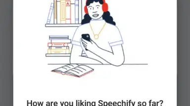 Captura de tela de Speechify 5