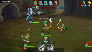 Captura de tela de Legends at War! 4