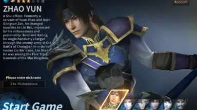 Captura de tela de Dynasty Warriors Unleashed 7