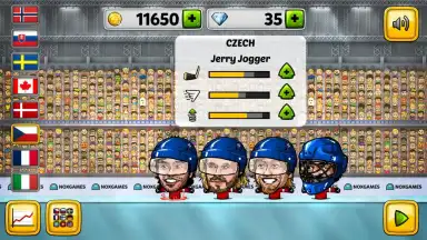 Captura de tela de Puppet Hockey 3