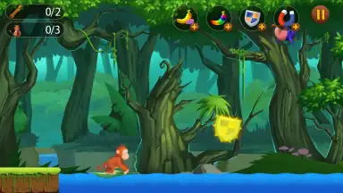 Captura de tela de Jungle Monkey Run 2