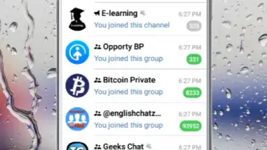 Captura de tela de Via Messenger - Unofficial Telegram App 17