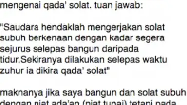 Captura de tela de Cara Solat Subuh Dan Persoalannya 2