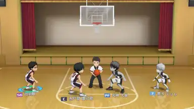 Captura de tela de Kuroko's Basketball Street Rivals 9