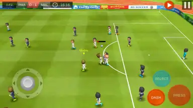 Captura de tela de Mobile Soccer League 4