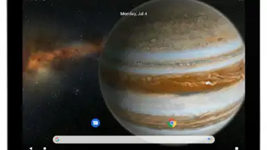 Captura de tela de Moon 3D Live Wallpaper 5