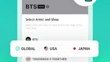 Captura de tela de Weverse Shop 14