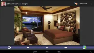 Captura de tela de Bedroom Decoration Designs 1